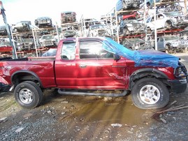 1998 Toyota Tacoma Burgundy Extended Cab 3.4L MT 4WD #Z24631